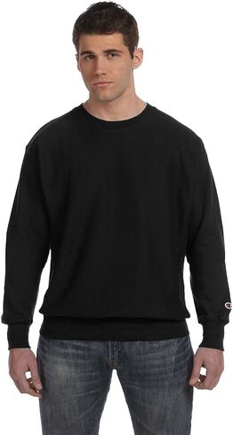 Champion Adult Reverse Weave® 12 oz. Crew L BLACK in Saudi Arabia