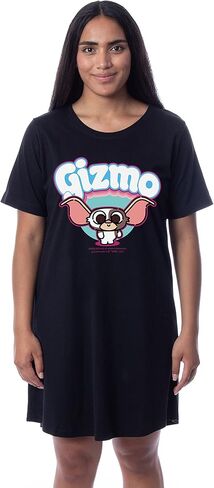 INTIMO Gremlins Womens' Chibi Style Gizmo Nightgown Sleep Pajama Dress Shirt in Saudi Arabia