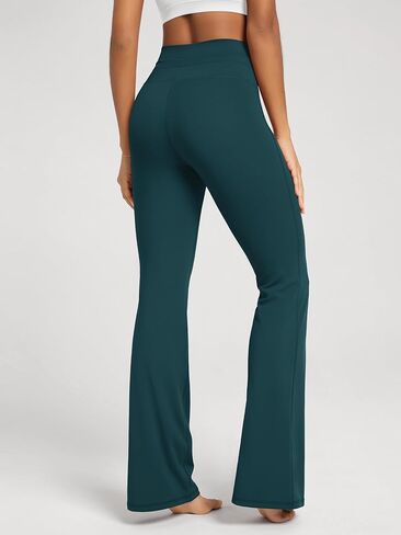 ODODOS Women's Drawstring Tie Flared Pants High Waist Bootcut Workout Yoga Pants - 30" / 32" Inseam in Saudi Arabia