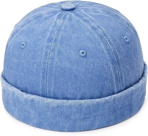 Beanie Cap Retro Sailor Hat Cotton Landlord Cap Spersonality Adjustable Mens Women Street Hip Hop Hats Dome Brimless in Saudi Arabia