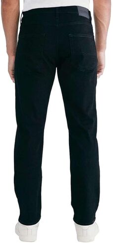 بنطلون جينز Lucky Brand للرجال 410 ذو قصة مستقيمة - أسود - 40 عرض × 34 طول in Saudi Arabia