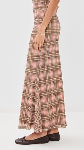 Another Girl Women's Mesh Print Skirt in Saudi Arabia