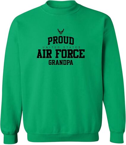 zerogravitee Proud United States Air Force GRANDPA Crewneck Sweatshirt in Saudi Arabia