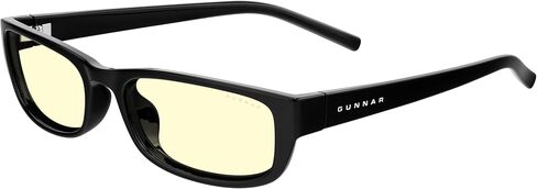 نظارات كمبيوتر للنساء من GUNNAR - عدسات Elin Onyx Amber - زرقاء تحجب الضوء ومضادة للوهج in Saudi Arabia