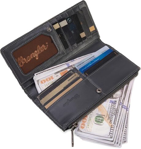 Wrangler Leopard Print Tote Bag and RFID Wallets Set for Women in Saudi Arabia