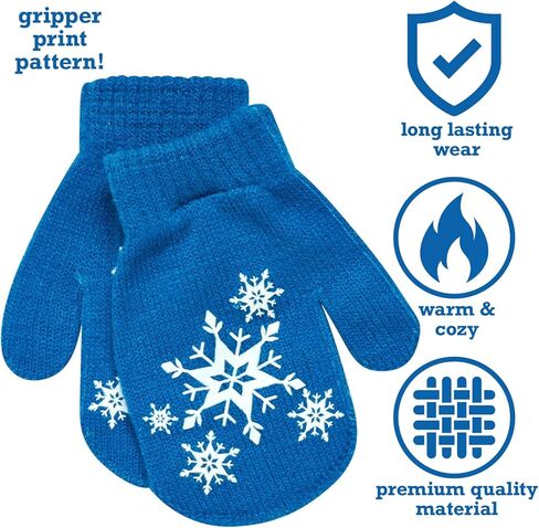 Disney Girls Frozen Hat and 2 Pair Gloves/Mittens Cold Weather Set, Frozen Mitten 2-4, Size Age 2-4 in Saudi Arabia