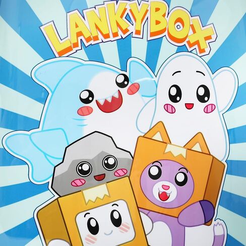 حقيبة Bioworld Lanky Box المفضلة للأطفال مقاس 18 بوصة من الجانب الصلب للأطفال الصغار in Kuwait