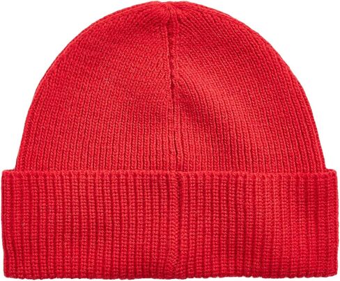 قبعة POLO RALPH LAUREN للرجال من Signature Preppy Denim Bear Cuff Hat، Ralph Red in Saudi Arabia