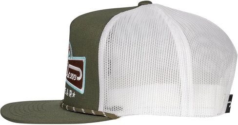 Lazy J Ranch Diamond Banner Classic Rope Trucker Hat - Adjustable Unisex Country Hats, Vintage Trucker Hat, Rope Hat in Saudi Arabia