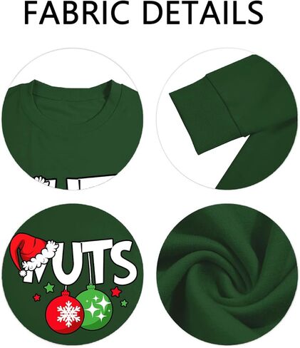 Couples Christmas Sweatshirts Merry Christmas Sweatshirts for Women Funny Xmas Long Sleeve Shirt Holiday Pullover in Kuwait