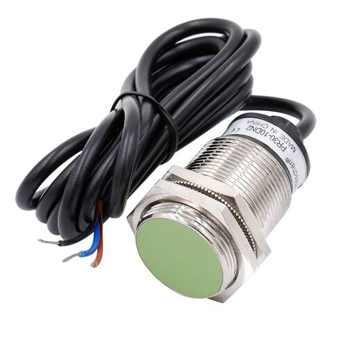 Heschen M30 مفتاح مستشعر القرب الاستقرائي PR30-10DO كاشف النوع الأسطواني 10 مللي متر DC12-24V 2-Wire NO (مفتوح عادة) CE in Kuwait