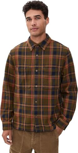 Madewell Men's Midweight Flannel Button-Up Shirt in Saudi Arabia