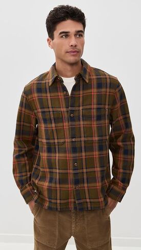 Madewell Men's Midweight Flannel Button-Up Shirt in Saudi Arabia