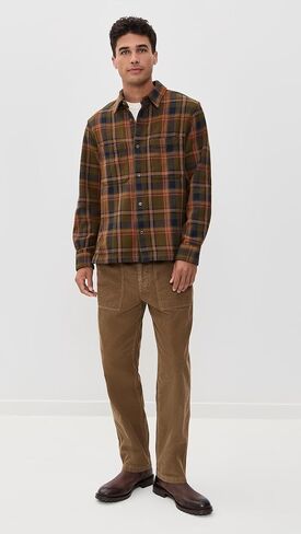 Madewell Men's Midweight Flannel Button-Up Shirt in Saudi Arabia