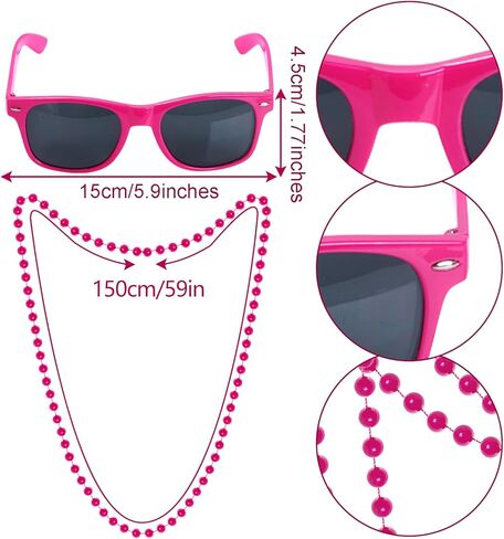 baotongle 80s Costume Accessories Set 80s 90s Outfits for Halloween Cosplay 1980s Party in Saudi Arabia