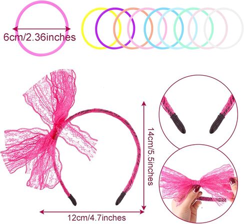 baotongle 80s Costume Accessories Set 80s 90s Outfits for Halloween Cosplay 1980s Party in Saudi Arabia