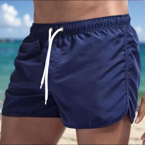 Men Swim Shorts Quick Dry Swimwear Bathing Suit Mens Swimming Trunks Summer Water Activities in Saudi Arabia