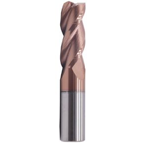 BestParts High Performance 37° Helix Solid Carbide 5/8"x1-5/8"x3-1/2" End Mill for Aluminum - ZRN Coated, 3 Flute, HRC55, 5/8" Cutting and Shank Diameter, 1-5/8" Length of Cut, 3-1/2" Overall Length