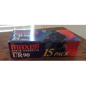 MAXELL Normal BIAS UR-90 (15-Pack) Standard Size Cassettes