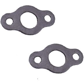 JRL Muffler Exhaust Pipe Flange Gasket Fit 48cc to 80cc Motorized Motorised Bike 2pcs