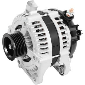 New Alternator Fit for 2010 for Chrysler Town & Country 3.3L 3.8L 2010 for Dodge Grand Caravan 3.3L 3.8L 2007-2008 for Jeep Wrangler 3.8L, Replace OE 4801304AA 11295 AL6462X 421000-0700 11243 11294