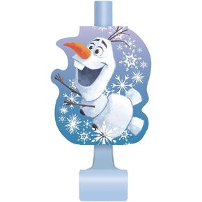 Disney Frozen 2 Party Blowouts (Pack of 40) Magical Pattern Design, Perfect Celebration Noisemakers for Kids & Fans