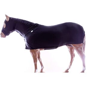 Challenger Midwwest L Horse Comfort Stretch Sleazy Full Body Sheet Neck 521MW01BK