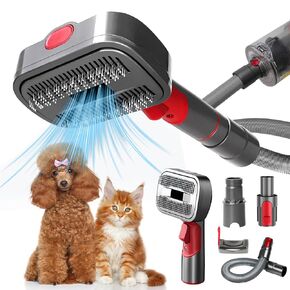 مجموعة العناية بالكلاب الأليفة من BTD-DARBY لمكنسة دايسون الكهربائية V6 V7 V8 V10 V11 V12 V15 وسلسلة DC (غير متضمنة)، مرفق فرشاة تزيين الكلاب، أدوات العناية بشعر الكلاب للقطط والحيوانات الأخرى in Kuwait