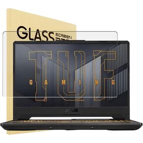 واقي شاشة من الزجاج المقوى مقاس 15.6 بوصة من i-Tensodo لأجهزة الكمبيوتر المحمول ASUS TUF مقاس 15.6 بوصة للألعاب، وASUS VivoBook 15، وZenBook 15/ZenBook Pro 15، وRog Zephyrus G15، وTUF A15 F15، وصلابة 9H، وخالية من الفقاعات