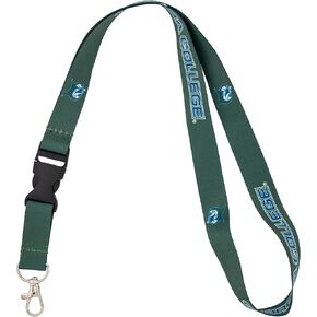 Desert Cactus Georgia College Lanyard GC Bobcats مفاتيح السيارة حامل شارة الهوية سلسلة مفاتيح قابلة للفصل مشبك تثبيت (أخضر) in Saudi Arabia