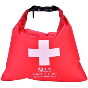 Dioche First Aid Kit Dry Bag, Travel Empty First Aid Kit Pouch Storage Bag for Emergency, Portable Waterproof First Aid Kit Dry Pack Pouch for Outdoor Camping Drifting Hiking