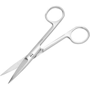 Totority Dressing Scissor, 14CM Stainless Steel Scissors Operating Dissecting Straight Scissors Hospital Supplies for Women or Men