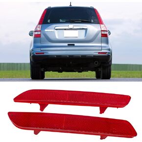 زوج المصد الخلفي عاكس الضوء صالح لهوندا CR-V 2010-2011 مجموعة LH & RH 2 قطعة in Kuwait