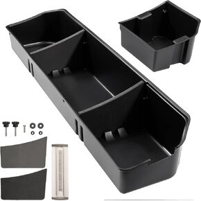 ملحقات صندوق الطاقم الفائق للتخزين تحت المقعد من DEDC تناسب 2015-2024 Ford F150 SuperCrew Cab & Crew Cab 2017-2023 F-250/F-350/F-450/F-550 Super Duty in Kuwait