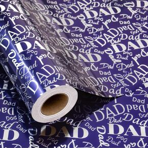 Flyhill Reversible Baby Shower Wrapping Paper Roll -Metallic Foil Colorful Unicorn & Floral with Pink Heart Newborn Baby for Valentine's Day,Girls,Birthday-17 Inch X 32.8 Feet