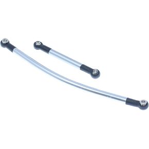 Redcat Racing 13864 High Steer Curved Link & Servo Link, Silver