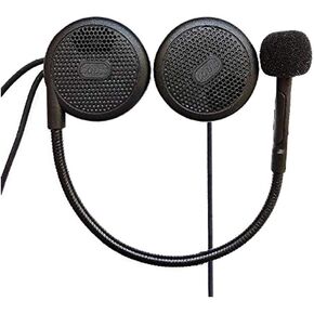E1+ Motorcycle Bluetooth Headset, Outdoor Headset,Waterproof Motorcycle Sports Headset, Bluetooth 5.1 Helmet Speaker with Auto Answering Call and Noise Reduction Function, Music Call Control