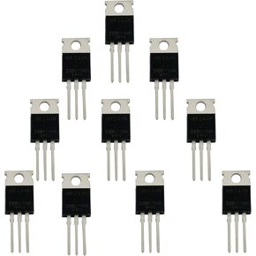 FAYLEZ 10PCS IRFZ44N IRFZ44NPBF N-Channel Field-Effect Power Transitor 55V 49A RoHS Compliant TO-220 Electronic Chips for The Manufacture of Integrated Circuits in Kuwait
