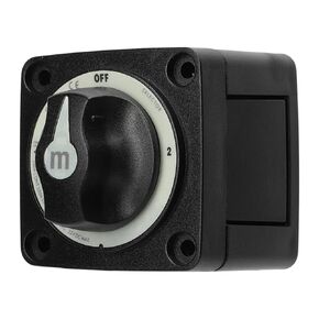 300A Battery Selector Switch, 3 Position Battery Disconnect Switch Heavy Duty Marine Battery Cut Off Switch IP66 Waterproof Battery Power Cut Master Switch for RV, Boat, Car