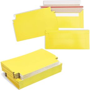 Tear-Strip Yellow Envelopes (48 Pack)