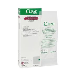 CURAD Sterile Non-Adherent Oil Emulsion Gauze Dressing, 3" x 8", Perfect for Wound Care, Pack of 24