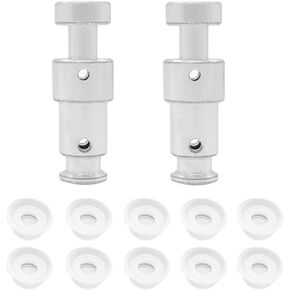 CKANDAY 2 Pack Float Valve Seal for Instant Pot Replacement Parts with 10 Sealer Gasket, Fits Duo 3, 5, 6 Qt, Duo Plus 3, 6 Qt, Ultra 3, 6, 8 Qt, Lux 3 QT, Replacement Float Valve and Silicone Caps