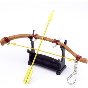 Superbuybox Legend of Zelda TOTK Link Martial Arts Sword Spear Arrow Bow Shield Action Figure Game Collection Desk Room Decoration Backpack Pendant Gift