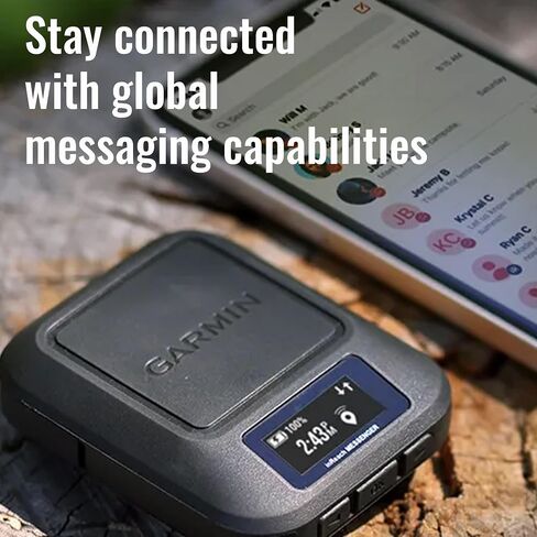Garmin inReach Messenger Satellite Communicator Handheld, Two-Way Global Text Messaging/Texting Device Bundle Kit with Accessories in Saudi Arabia