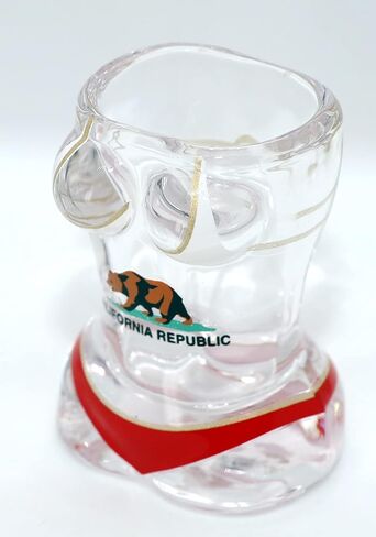 California Full Bikini Shaped Bear Flag Shot Glass in Saudi Arabia