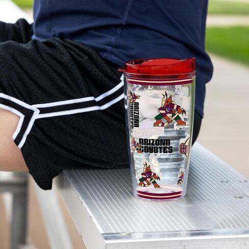 Rico Industries NHL Hockey New York Rangers Mayhem Double Wall 20oz Tritan Tumbler in Saudi Arabia
