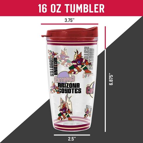 Rico Industries NHL Hockey New York Rangers Mayhem Double Wall 20oz Tritan Tumbler in Saudi Arabia