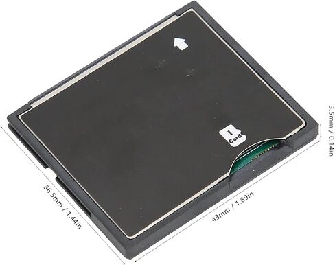 بطاقة الذاكرة إلى محول بطاقة CF، بطاقة تخزين صغيرة إلى محول بطاقة CF كاميرا عالية السرعة محول CF بطاقة مايكرو إلى CF حامل بطاقات من النوع الأول (TF إلى CF) in Kuwait