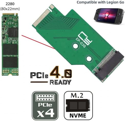 CY Card 2pcs/lot M2 NGFF NVME M.2 Extended Adapter Transfer 2230 2242 2260 2280 Change to Long Size SSD in Kuwait