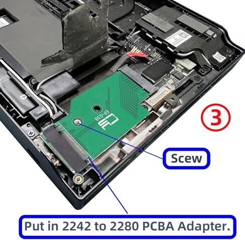 CY Card 2pcs/lot M2 NGFF NVME M.2 Extended Adapter Transfer 2230 2242 2260 2280 Change to Long Size SSD in Kuwait